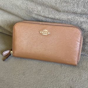 Coach Double Accordion Zip Wallet-no strap